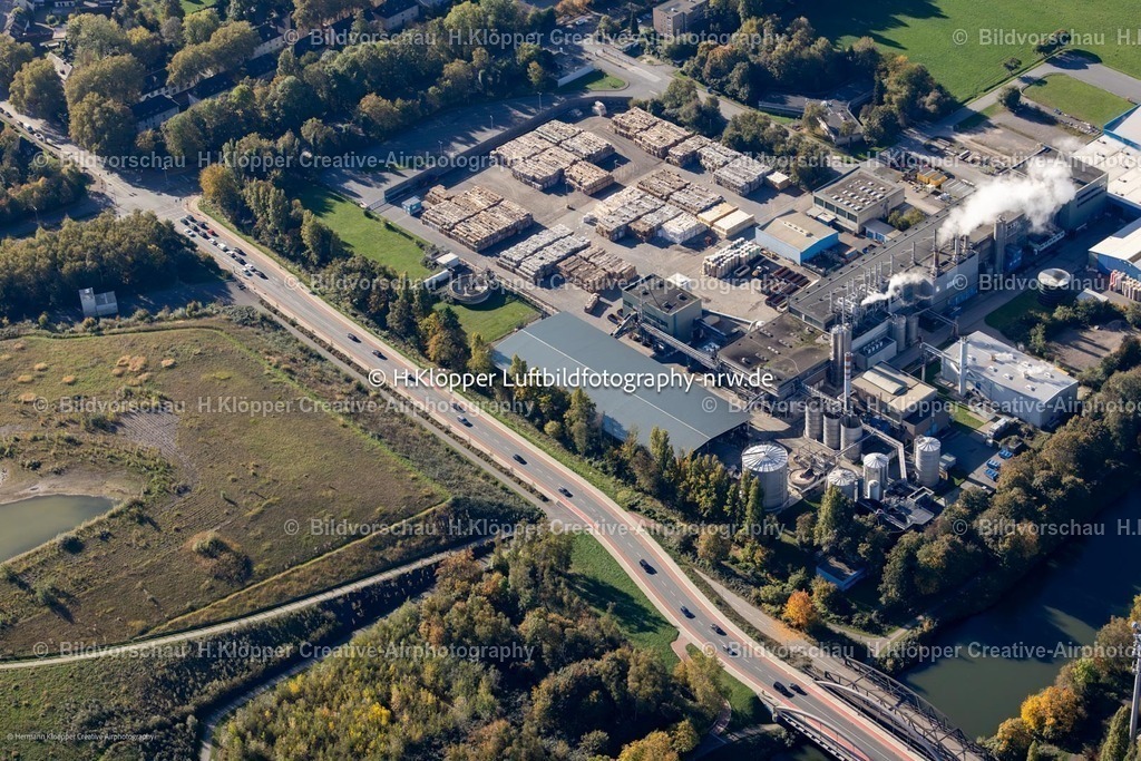 Luftbild Gelsenkirchen Gelsenkrichen-6751 | Luftbildfotografie Gebäude und Produktionshallen auf dem Werksgelände der Papierfabrik " HHamburger Rieger Gelsenkirchen GmbH & Co. KG " an der Alfred-Zingler-Straße in Gelsenkirchen - Realisiert mit Pictrs.com