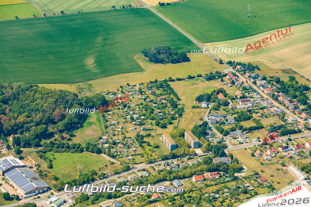 Luftbild Gerbstedt - Die Luftaufnahme wurde 2025 vom UL-Flugzeug heraus erstellt ( keine Drohne ) - Hochauflösende Luftaufnahme - für professionelle Ausdrucke geeignet. Die Geschenkidee !Hier alle&nbsp;Infos zur Lizenzierung der LuftaufnahmeWir fliegen auch dieses Jahr wieder in Ihre Region um Luftbilder zu erstellen.- Luftbild anfragen