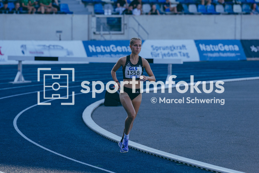 Deutsche Meisterschaften U20 / U16 2026 | Natalie Albrecht, Sportclub Magdeburg, 1358, 3000 Meter Hindernis, Deutsche Meisterschaften der U20 &amp; U16 2026, Lohrheidestadion Bochum-Wattenscheid, 10.07.2026. Foto: Marcel Schwering / sportimfokus - Realisiert mit Pictrs.com