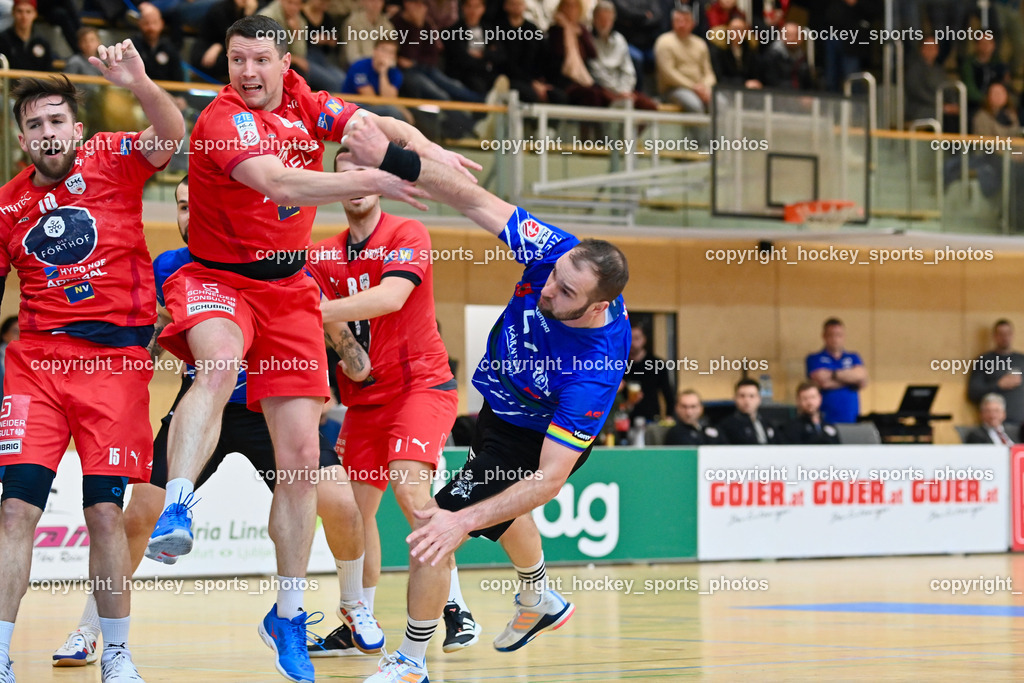 SC Ferlach vs. UHK Krems 17.2.2023 | #15 HASECIC Kenan, #5 KIRVELIAVIČIUS Romas, #57 LEBAN Patrik