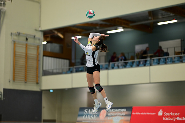 Volleyball I Frauen I Saison 2025-2026 I Regionalliga Nord I 7. Spieltag I VT Hamburg - Schweriner SC III I 24178 | Der Sportfotograf. - Realisiert mit Pictrs.com