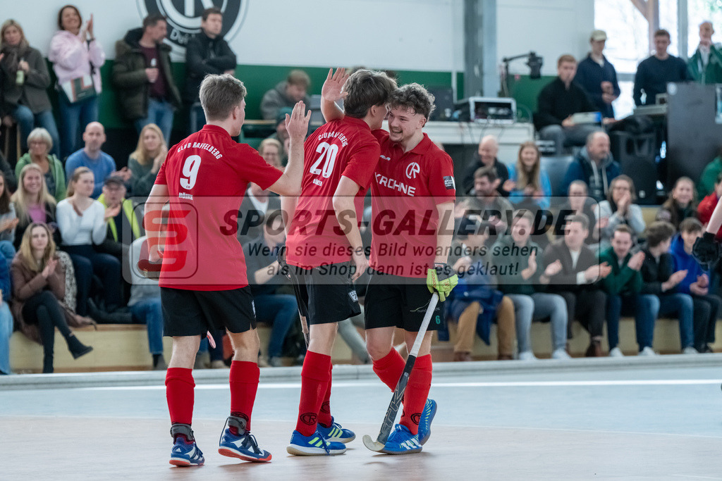 HK_20250202_102382 | 2. Bundesliga Halle Herren Club Raffelberg - Schwarz Weiss Köln am 2.2.2025 Halle am Raffelberg, Duisburg ,