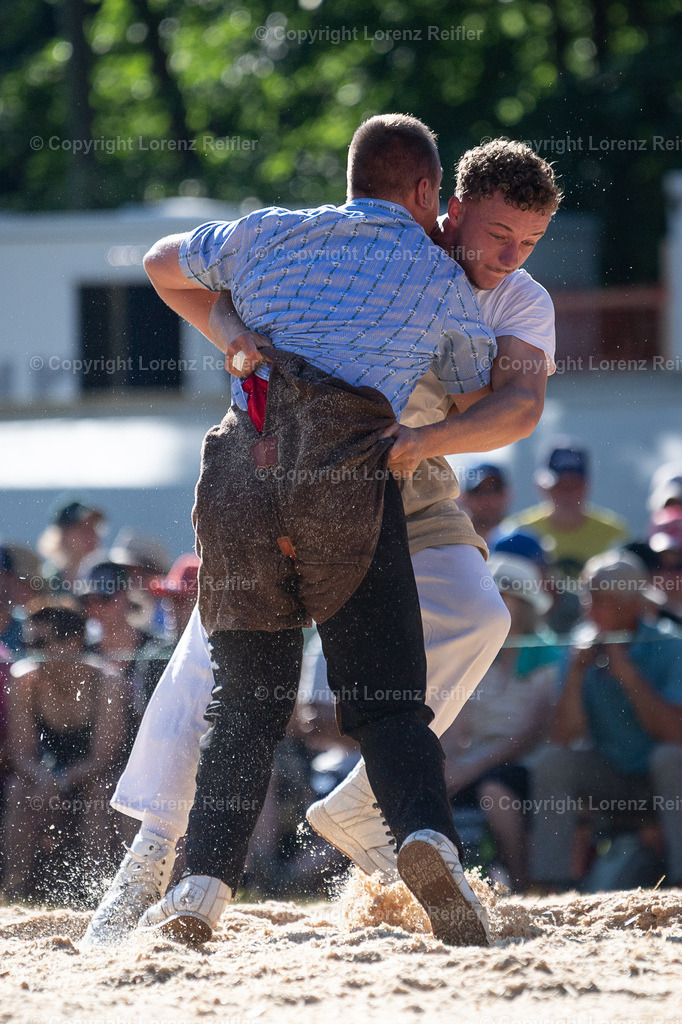 Schwingen -  Schwarzseeschwinget 2025 | Schwarzsee, 22.6.25, Schwingen - Schwarzseeschwinget.