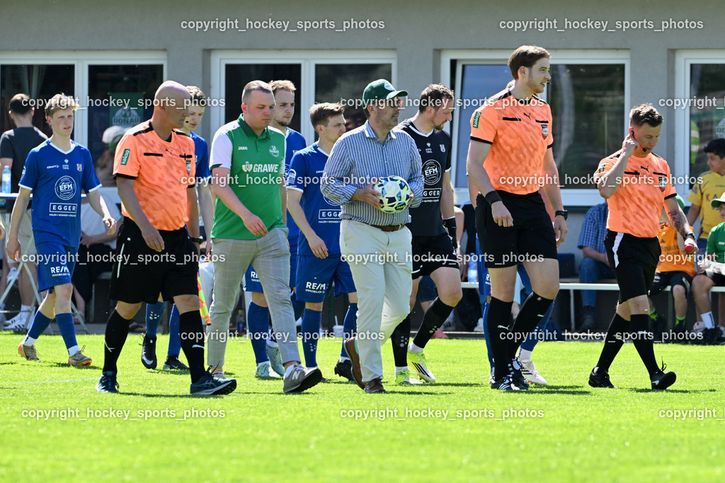SV Donau vs. Union Matrei | Gemeinderat Klagenfurt Manfred JANTSCHER, Richard Strauss Referee, Christoph Günter Messner Referee, Christof Perchtold Referee, SV Donau vs. Union Matrei, SV Donau vs. Union Matrei am 03.05.2026 in Klagenfurt (Sportplatz Donau), Austria, (Photo by Bernd Stefan)