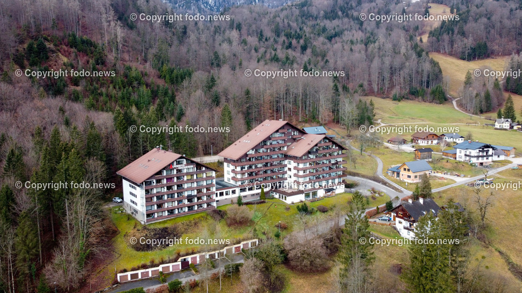 Bad Goisern_ 13.01.2023-37 | 13.01.2023, Bad Goisern, AUT, Bad Goisern, im Bild Alpenhotel Dachstein Bad Goisern, Drohne