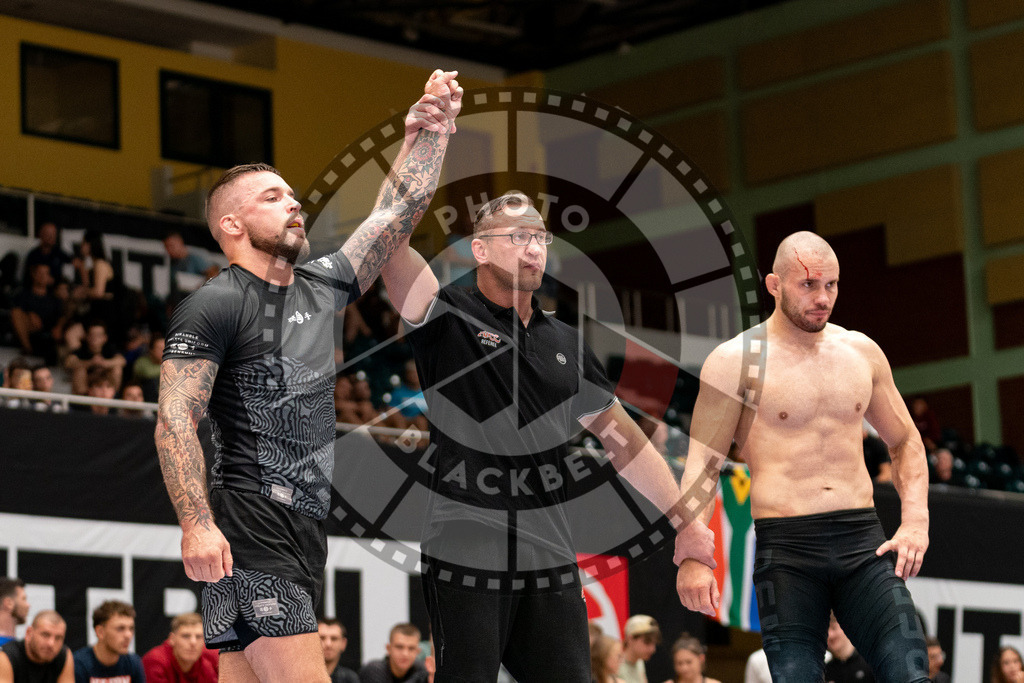 20230916PBB5460 | Fighters compete during the grappling tournement ADCC Trials (European, Middle East and African Championship) in Warsaw, Poland, on September 16, 2023.