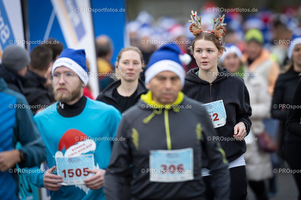Bonner Nikolauslauf in Bonn, 08.12.2024 | Impressionen vom Bonner Nikolauslauf am 08.12.2024 in Bonn (Freizeitpark Rheinaue). Foto: BEAUTIFUL SPORTS/Axel Kohring