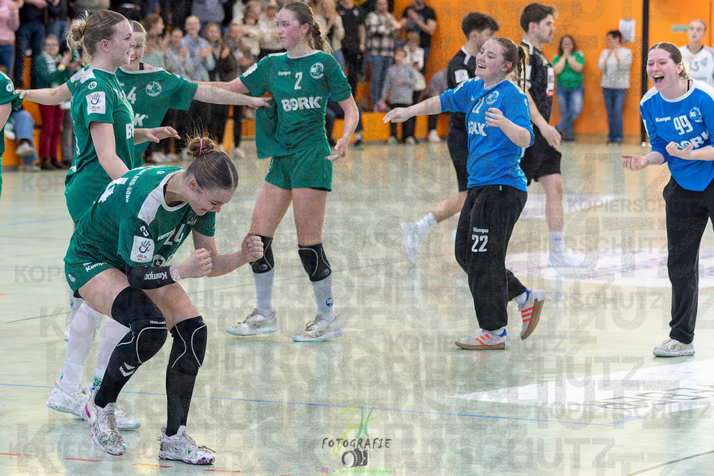 Jugendbundesliga wJA, Pokalrunde, HSG Kleenheim/Langgöns - Frisch Auf Göppingen | Jugendbundesliga wJA, Pokalrunde, HSG Kleenheim/Langgöns - Frisch Auf Göppingen am 28.02.2026 in Oberkleen (Weidig-Halle)Photo © 2026 - Jörg Heinrich - Realisiert mit Pictrs.com