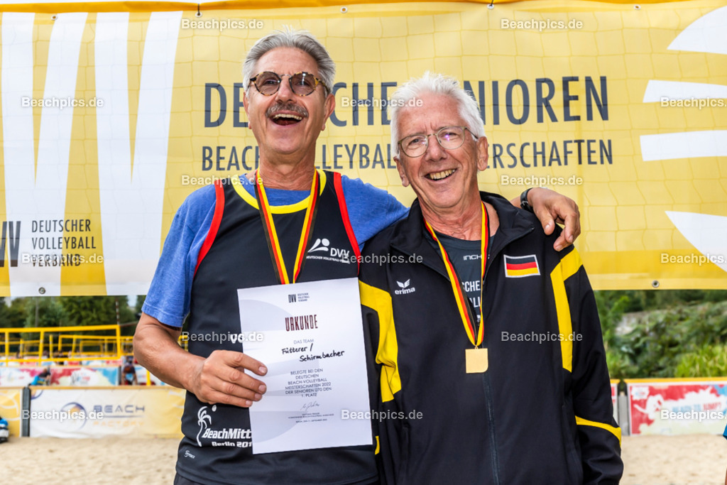 2022-00063201-Deutsche-Seniorinnen-Meisterschaft |  11.09.2022; Berlin Foto: Gerold Rebsch - www.beachpics.de

