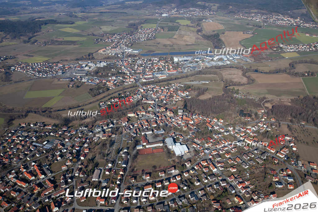 Das Luftbild der Stadt Kueps-winter wurde 2019 vom Flugzeug heraus erstellt (keine Drohne) Aufnahmehöhe ca.400 Meter- hohe Auflösung- beste Druck-Qualität garantiert!