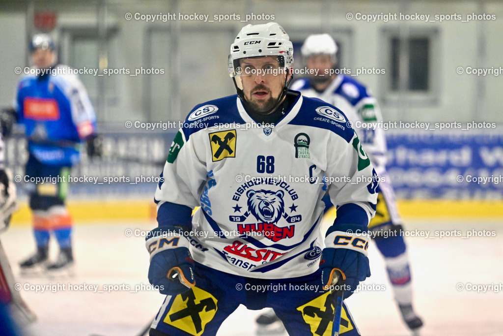 ESC SPARKASSE STEINDORF vs. UECR Huben  | #68 Unterlercher Martin UECR EISBÄREN HUBEN, ESC SPARKASSE STEINDORF vs. UECR Huben , ESC SPARKASSE STEINDORF vs. UECR Huben  am 06.02.2026 in Steindorf (Ossiachersee Halle), Austria, (Photo by Bernd Stefan)