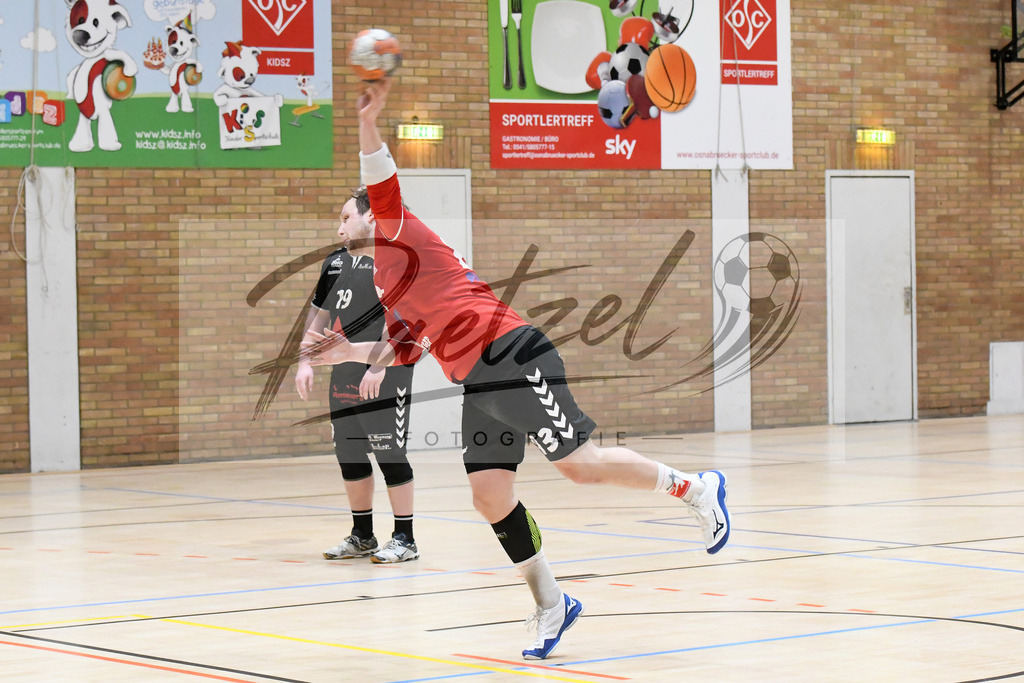 20200125_HSGHGJ_0058 | Handball, Herren:   beim Spiel der Landesliga zwischen HSG Osnabrück vs. HG Jever/Schortens am 25.01.2020 in der OSC-Halle in Osnabrück, Deutschland.(Foto von Nico Paetzel) - Realisiert mit Pictrs.com