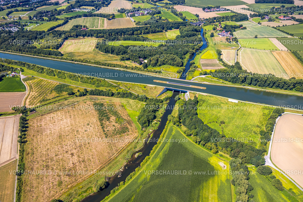 Datteln240801181Lippe_Vogelsang300dpi | Luftbild, Lipperenaturierung, Lippeschleife, Lippeverlauf, Fluss Lippe, Lippeverband, Datteln, Datteln, Ruhrgebiet, Nordrhein-Westfalen, Deutschland