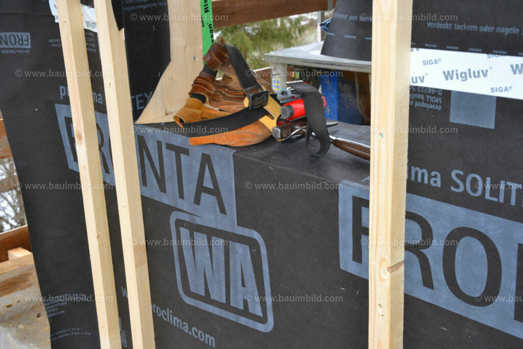 bib-lg13-holzbau-ausbau-0063 | Nach LV-Leistungsgruppen sortierte Detailfotos über den Bau eines Hauses. Alle Hausbau-Bilder direkt vom Urheber und Autor der Website Haus-Selber-Bauen.com