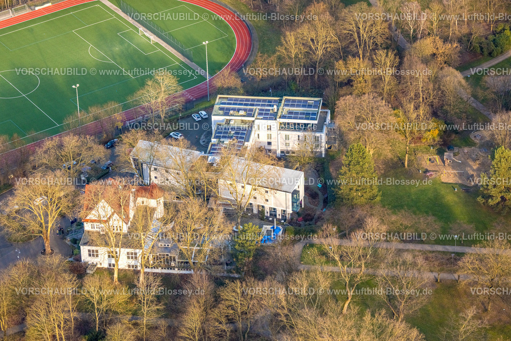 Herne251203465 | Luftbild, Parkhotel Börnig am Sportplatz Schäferstraße, Herne-Mitte, Herne, Ruhrgebiet, Nordrhein-Westfalen, Deutschland