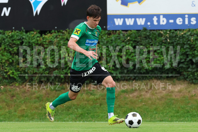 Friendly Match: SC Weiz vs TSV Hartberg in Weiz | Weiz, AUSTRIA, 01.JUL.26 - SOCCER - ADMIRAL Bundesliga, SC Weiz vs TSV Hartberg, test match. The image shows Tine Pori (SC Weiz).
