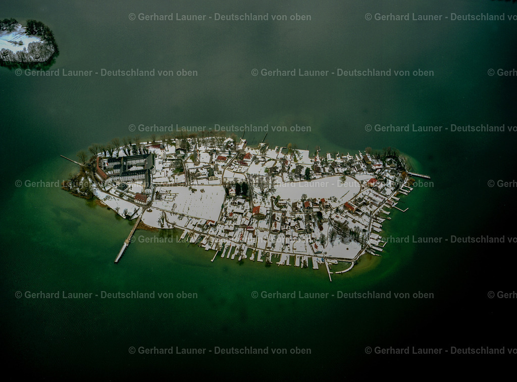 9300104 | Fraueninsel, Chiemsee, Winter