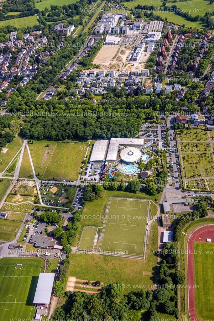 Hamm220504894 | Luftbild, Sportzentrum Ost mit Jahnstadion, Maximare Erlebnistherme Bad Hamm, Mitte, Hamm, Ruhrgebiet, Nordrhein-Westfalen, Deutschland