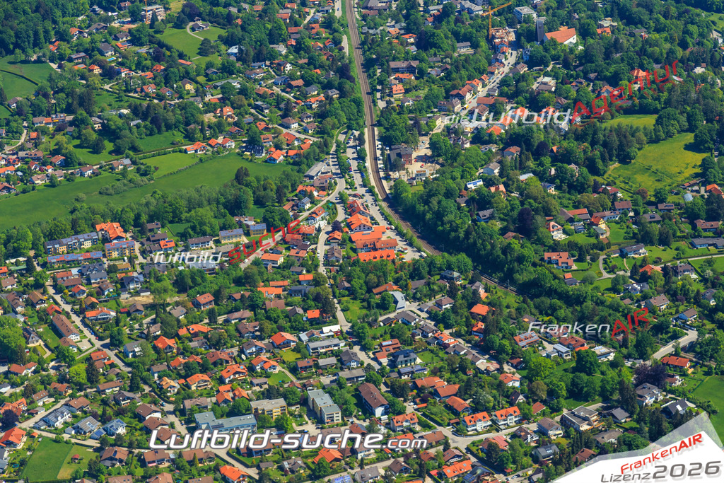 Luftbild von  Feldafing - Luftaufnahme wurde 2015 von https://frankenair.de mittels Flugzeug (keine Drohne) erstellt - die Geschenkidee