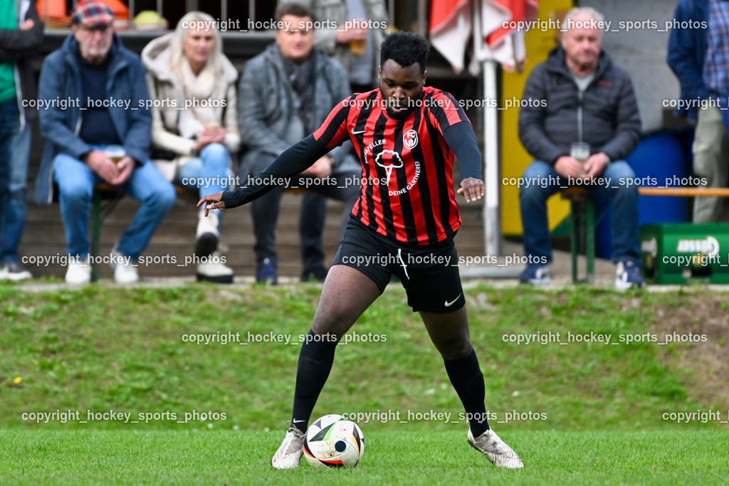 WSG Radenthein vs. FC Nussdorf Debant | #10 Rashidi Mohamed Udikaluka FCWR Nussdorf Debant, WSG Radenthein vs. FC Nussdorf Debant, WSG Radenthein vs. FC Nussdorf Debant am 26.10.2024 in Radenthein (Sportplatz Radenthein), Austria, (Photo by Bernd Stefan)