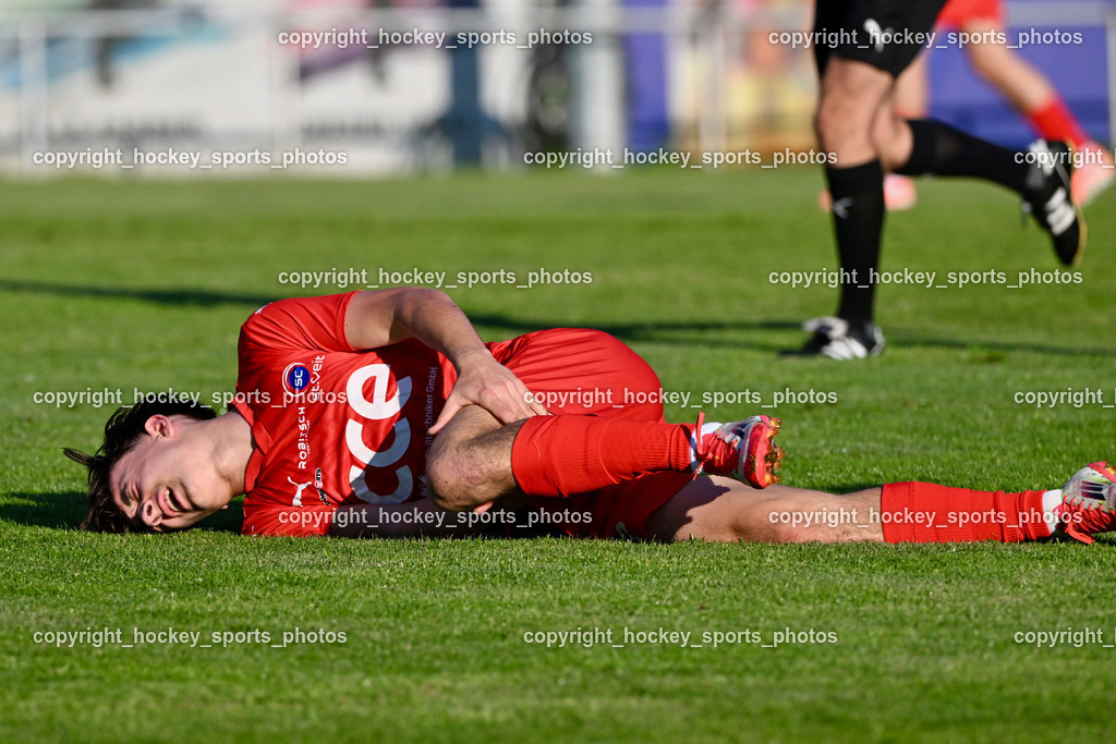 SAK vs. SC ST. Veit | #6 Julian Hufnagl SC St.Veit, SAK vs. SC ST. Veit, SAK vs. SC ST. Veit am 30.04.2025 in Klagenfurt (Sportpark Welzenegg), Austria, (Photo by Bernd Stefan)