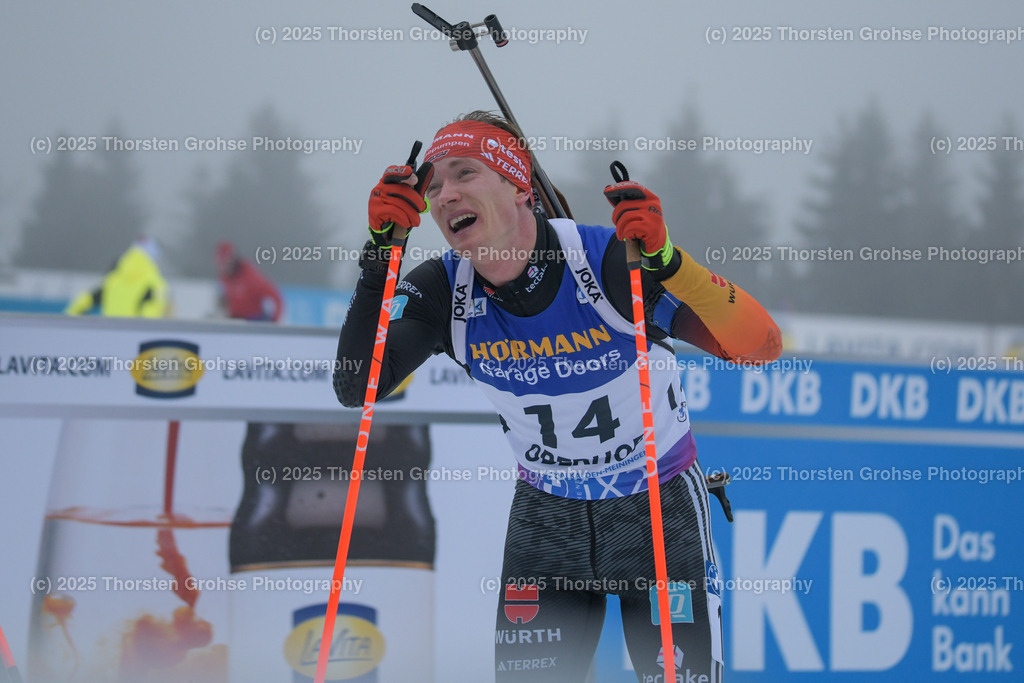 BMW IBU World Cup Biathlon - Oberhof (GER) 2024 | BMW IBU World Cup Biathlon - Oberhof (GER) 2024, MÄNNER 10 KM SPRINT am 05.01.2024 in ARENA AM RENNSTEIG in Oberhof, (Germany)

Image: Benedikt Doll GER - Realisiert mit Pictrs.com
