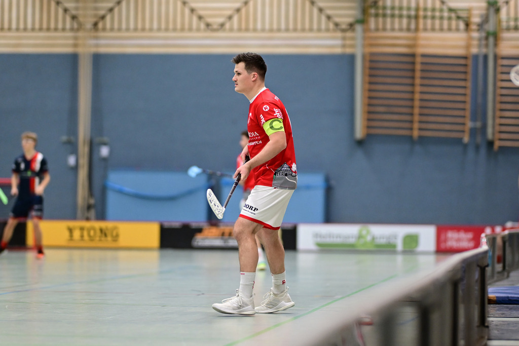 Floorball I Herren I Saison 2024-2025 I 2. FBL Herren Nord-West I 12. Spieltag I MTV Mittelnkirchen - SSF Dragons Bonn II I 036090 | Der Sportfotograf. - Realisiert mit Pictrs.com