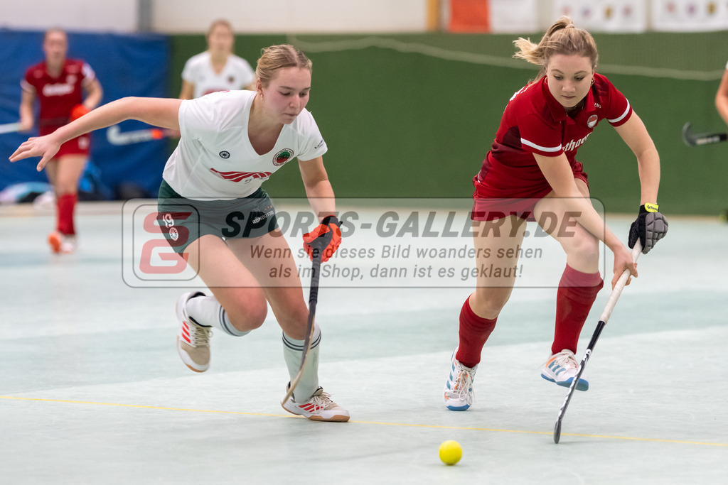 SFE_20221218_0132 | 1. Bundesliga Hockey Damen Rot-Weiss Köln - Crefelder HTCa am 18.12.2022 in Köln (KTHC Stadion Rot-Weiss Köln Tennis and Hockey Club), Photo: Stephan Fehrmann 2022 (Sports-Gallery),Camille Nobis ( Rot-Weiss Köln #17 )