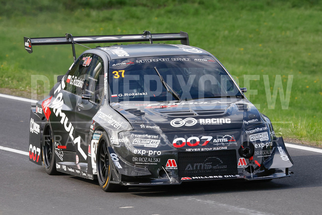 Rechberg Hill Climb 2025 – FIA European Hill Climb Championship | Rechberg Hill Climb 2025, part of the FIA European Hill Climb Championship. High-speed racing action, mountain scenery, atmosphere and pure motorsport passion captured in detail. The image shows Grzegorz Rozalski (POL) Mitsubishi Lancer Evo 9.          
