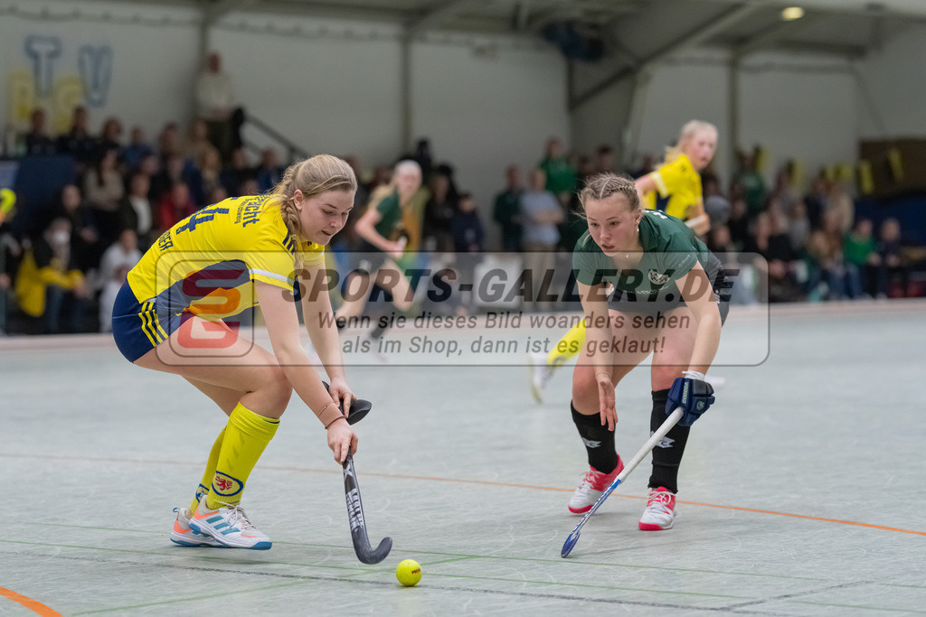 HK_20230225_104446 | Deutsche Meisterschaft WU16 Eintr. Braunschweig - 1. Hanauer THC am 25.2.2023 DSC 99, Düsseldorf ,