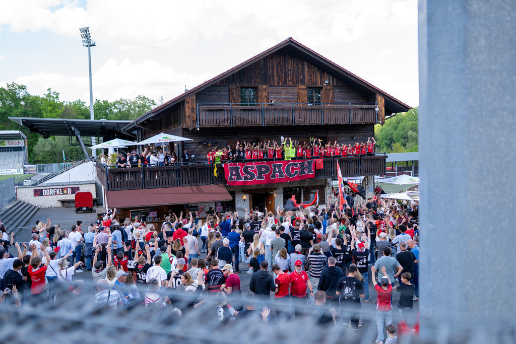 SG Sonnenhof Großaspach vs. SG Barockstadt Fulda-Lehnerz, Fussball, Regionalliga Suedwest, 33. Spieltag, 09.05.2026 | #,SG Sonnenhof Großaspach vs. SG Barockstadt Fulda-Lehnerz, Fussball, Regionalliga Suedwest, 33. Spieltag, 09.05.2026