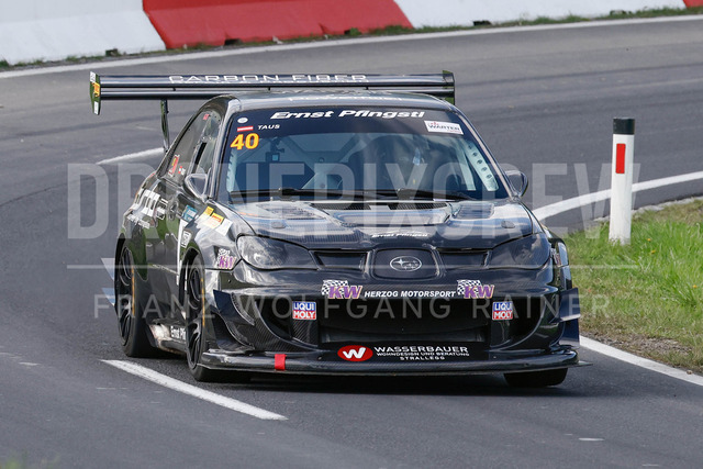 Rechberg Hill Climb 2025 – FIA European Hill Climb Championship | Rechberg Hill Climb 2025, part of the FIA European Hill Climb Championship. High-speed racing action, mountain scenery, atmosphere and pure motorsport passion captured in detail. The image shows Kerstin Taus (AUT) Subaru Impreza Turbo.          