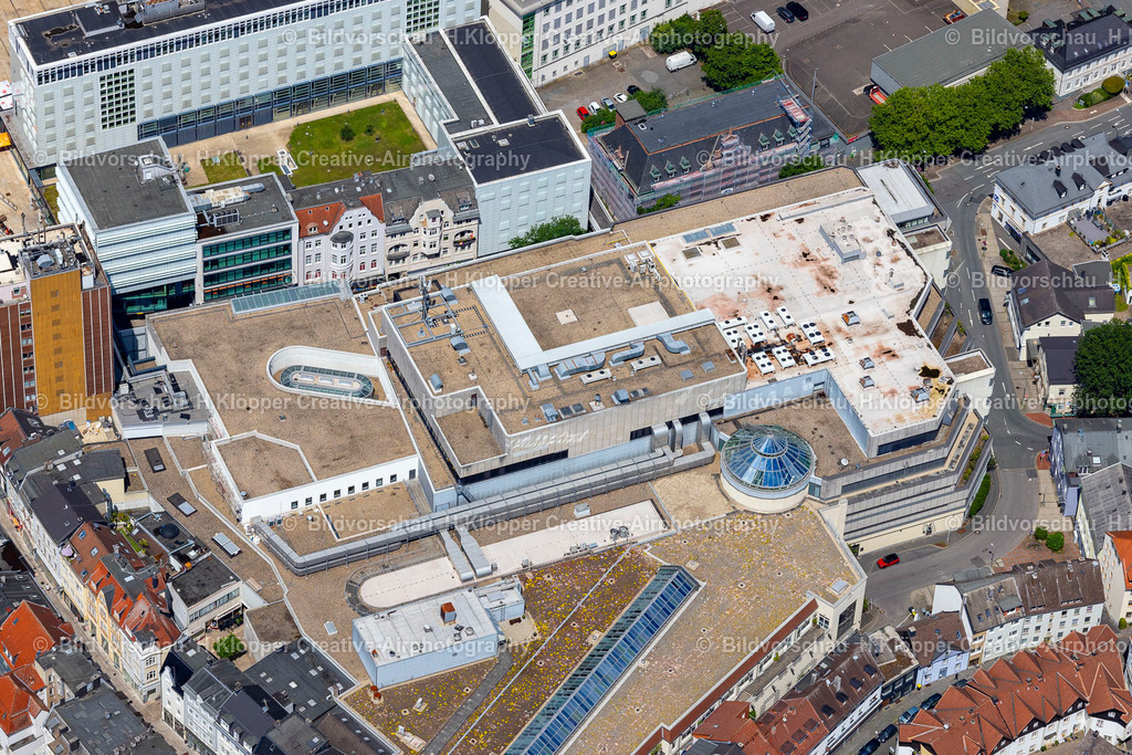 Luftbild Lüdenscheid-5029 | Gebäude des Einkaufszentrum "Stern-Center Lüdenscheid" an der Altenaer Straße, Thünenstraße in Lüdenscheid im Bundesland Nordrhein-Westfalen, Deutschland - Realisiert mit Pictrs.com