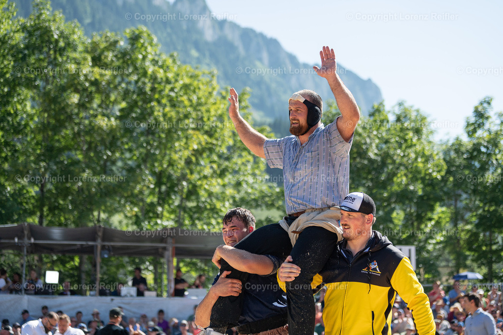 Schwingen -  Schwarzseeschwinget 2025 | Schwarzsee, 22.6.25, Schwingen - Schwarzseeschwinget.