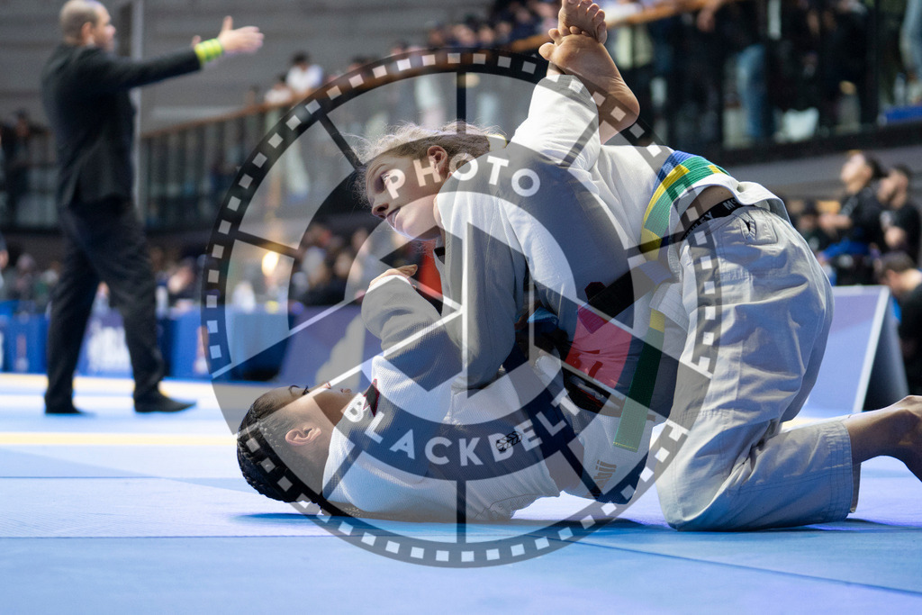 20240119PBB2152 | Fighters compete during the IBJJF European Championship in Paris, France, on January 19, 2024.