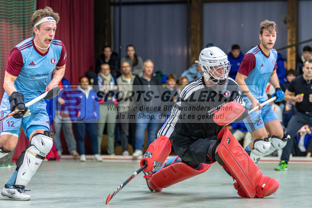SM_2025-01-10_mD5_-232 | 1.Bundesliga Hallenhockey  (M) UHC - DCADA  / 9:7 (3:4)
