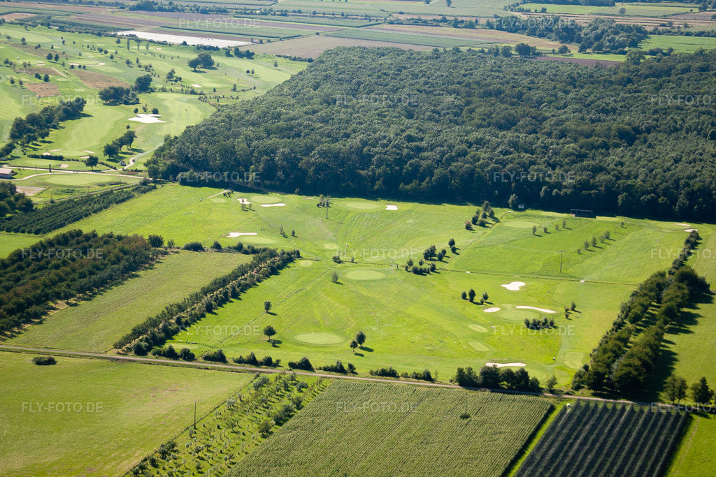 Luftbild: Urloffen, Golfclub Urloffen e. V im Ortsteil Urloffen in Appenweier im Bundesland Baden-Württemberg in Deutschland. Foto: IMG_31571.jpg vom 09.08.2010 durch Werner Riehm/FLY-FOTO.de