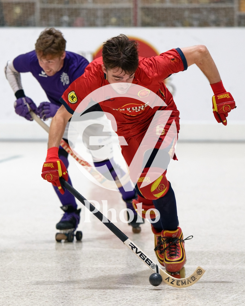 LNA - Geneve RHC v RC Biasca |  during the LNA match between Geneve RHC and RC Biasca at Centre Sportif Queue D'Arve in Geneve, Switzerland