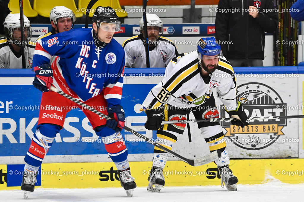 Carinthian Team vs. HC Köttern 12.2.2024 | #61 Ronacher Andreas, #68 Gasser Daniel