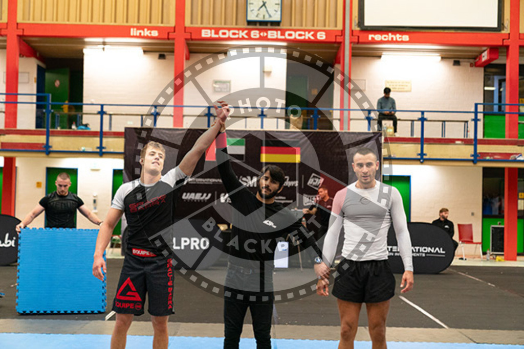 20230826PBB57467 | Fighters compete during the AJP INTLPRO BJJ and grappling competition in Hamburg, Germany, on August 26 2023.