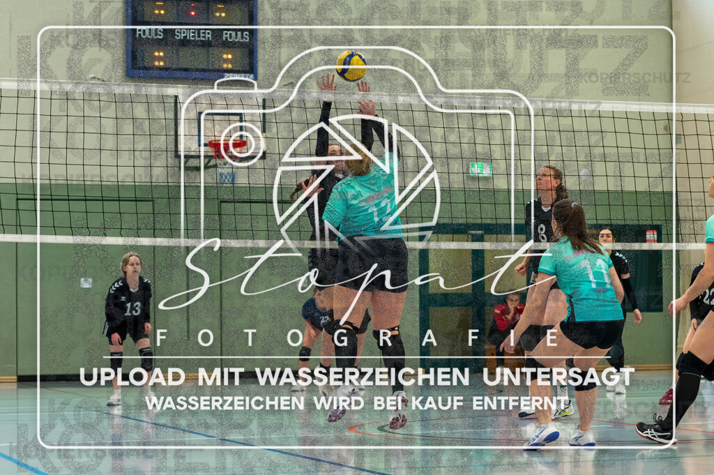 TVJ-1035 | Volleyball Doppelspieltag der 2. Damenmannschaft des TV Jahn Walsrode in der Bezirksklasse 4 Bremen/Lüneburg gegen SG Örtzetal II &amp; SVG Lüneburg VII  in der Sporthalle Gymnasium Walsrode, Walsrode (Simon Paul Stopat) - Realisiert mit Pictrs.com