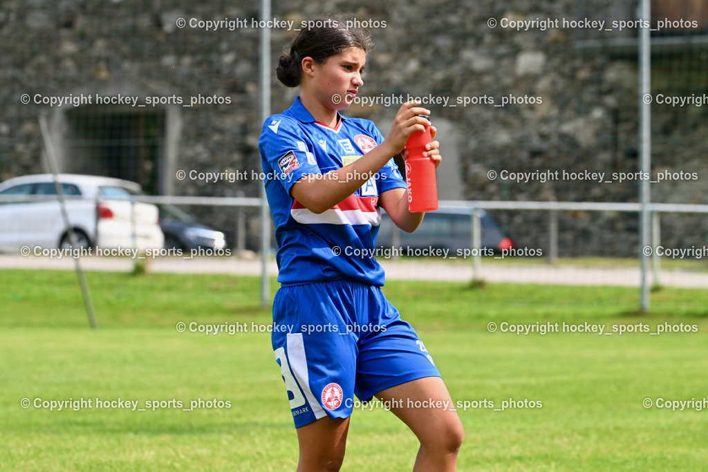 Carinthians Hornets vs. GAK 1902 Frauen | #25 Viola Parvizi GAK, Carinthians Hornets vs. GAK 1902 Frauen, Carinthians Hornets vs. GAK 1902 Frauen am 01.09.2024 in Sachsenburg (Sportplatz Sachsenburg), Austria, (Photo by Bernd Stefan)