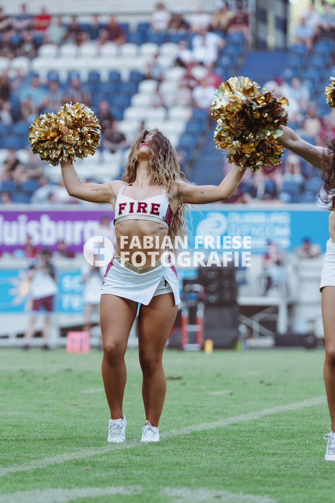 GER Rhein Fire vs. Alpine Rams, American Football, AFLE, Saison 2026, 01.08.2026 | GER Rhein Fire vs. Alpine Rams, American Football, AFLE, Saison 2026, 01.08.2026Foto: Eibner-Pressefoto/Fabian Friese - Realisiert mit Pictrs.com