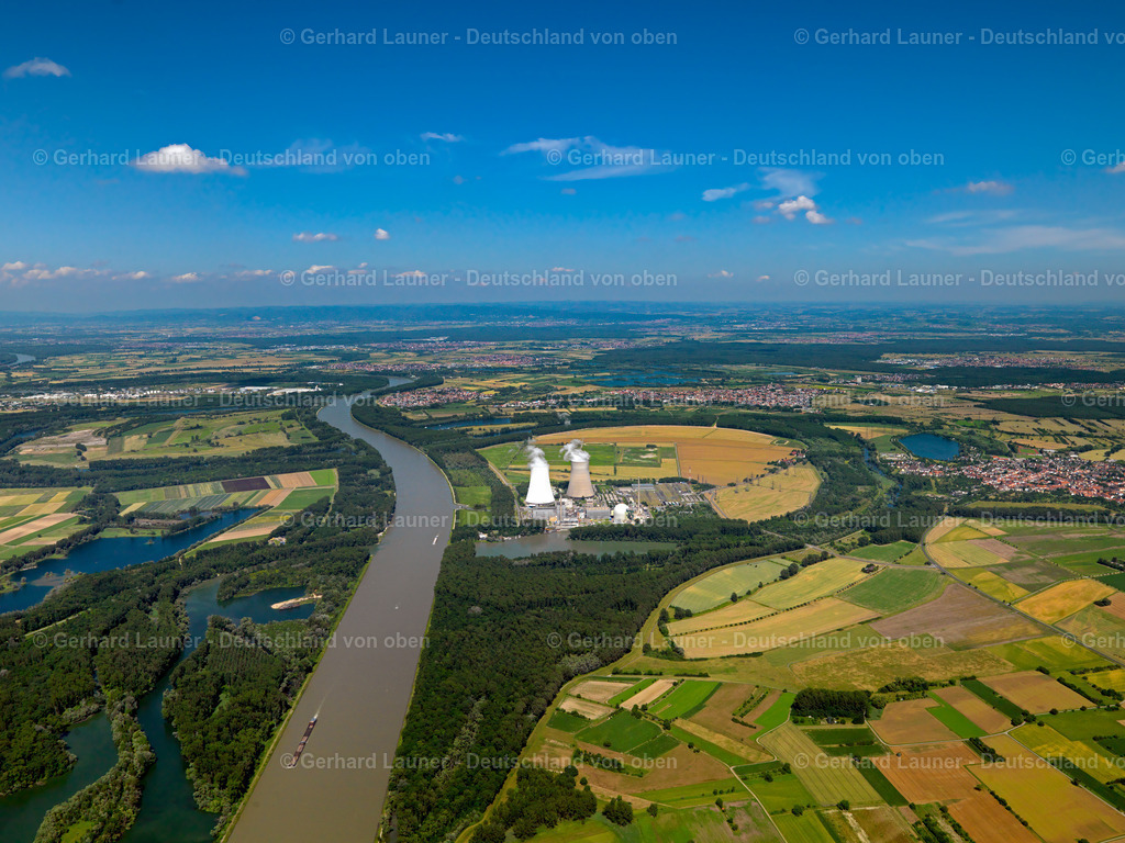 2739763 | Rhein am Kernkraftwerk Philippsburg