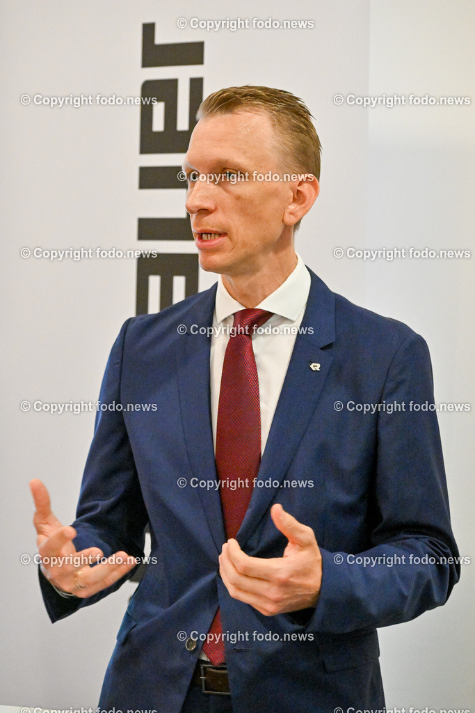 Rosenbauer International AG_ 19.07.2023-14 | 19.07.2023, Leonding, AUT, Rosenbauer International AG, im Bild Sebastian Wolf (CEO Rosenbauer International AG)