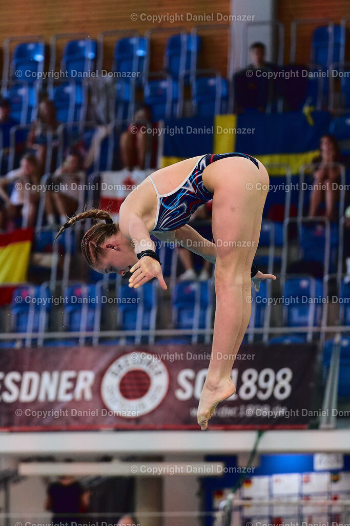 International Youth Diving Meet 2026 | Day 3 of 5 | International Youth Diving Meet 2026| Day 3 of 5 | 24.04.2026 | Youth diving competition featuring 1m and 3m springboard and platform at the Schwimmsportkomplex Freiberger Platz in Dresden.@ Domazer Photography - Realisiert mit Pictrs.com