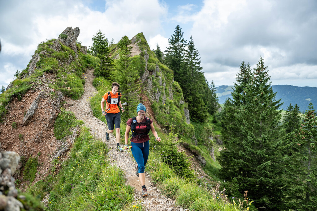 35. Gebirgsmarathon | 35. Gebirgsmarathon 2024 am 03.08.2024 in Immenstadt. Einer der anspruchsvollsten​und ältesten Bergläufe​Deutschlands im Naturpark Nagelfluhkette!(Foto: Dominik Berchtold/www.dberchtold.com)Instagram: @d_berchtold_foto 