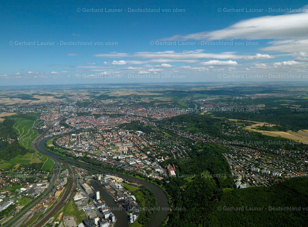 2737337 | Blick über Würzburg von Nordwest nach Südost