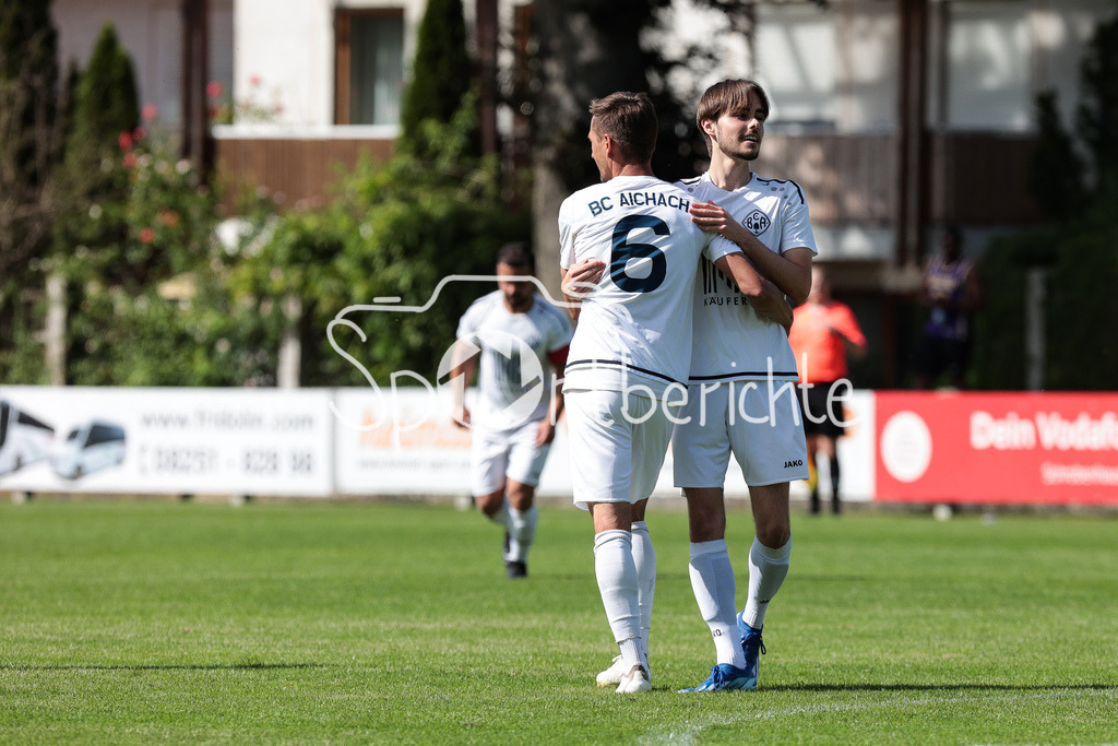 BC Aichach - TSV Pöttmes | Jubel nach 3-0