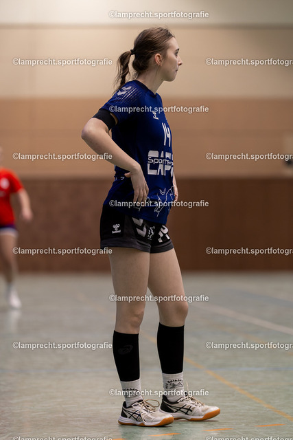 Handball I Damen I Saison 2025-2026 I Verbandsliga Süd I 15. Spieltag I HSG Kalkberg 06 - HSG Holsteinische Schweiz 104 | Jolina Müller (14, HSG Kalkberg 06) - Realisiert mit Pictrs.com